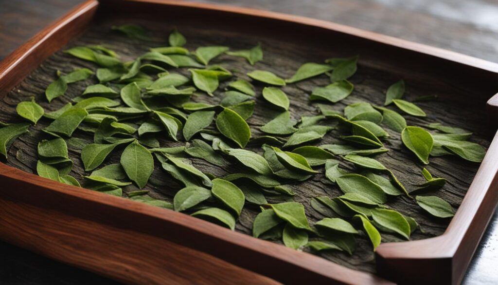 Aging process of Sheng tea Aging process of Sheng tea