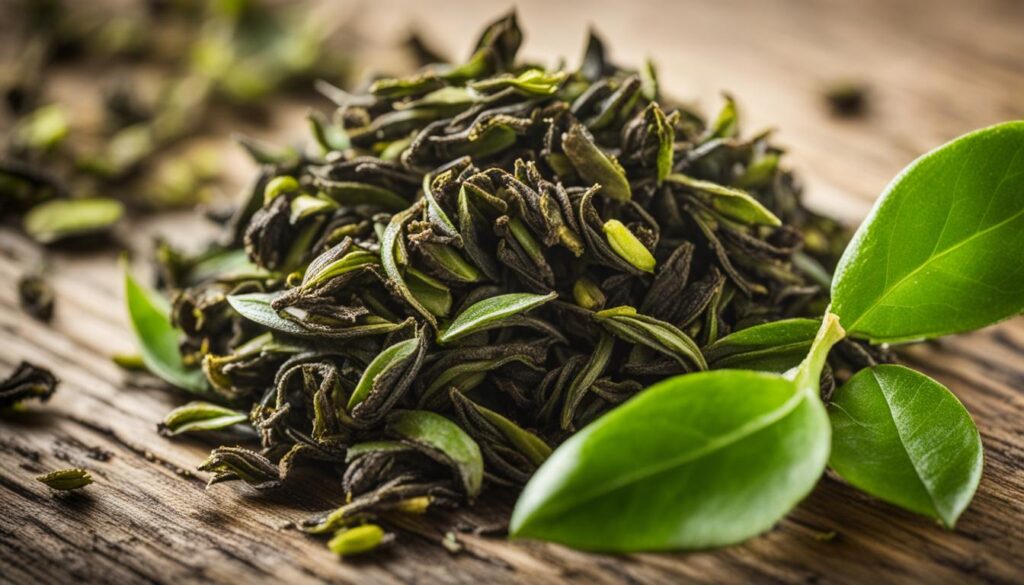 Antioxidant-rich Gunpowder Tea Antioxidant-rich Gunpowder Tea