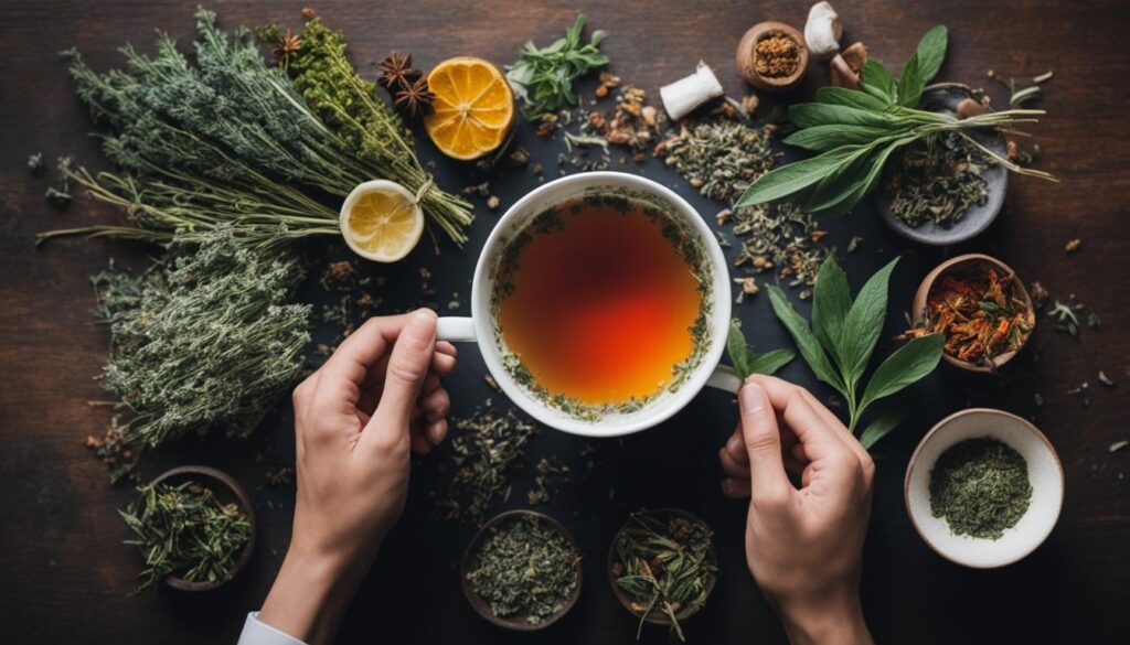 Incorporating herbal tea into daily routine Incorporating herbal tea into daily routine