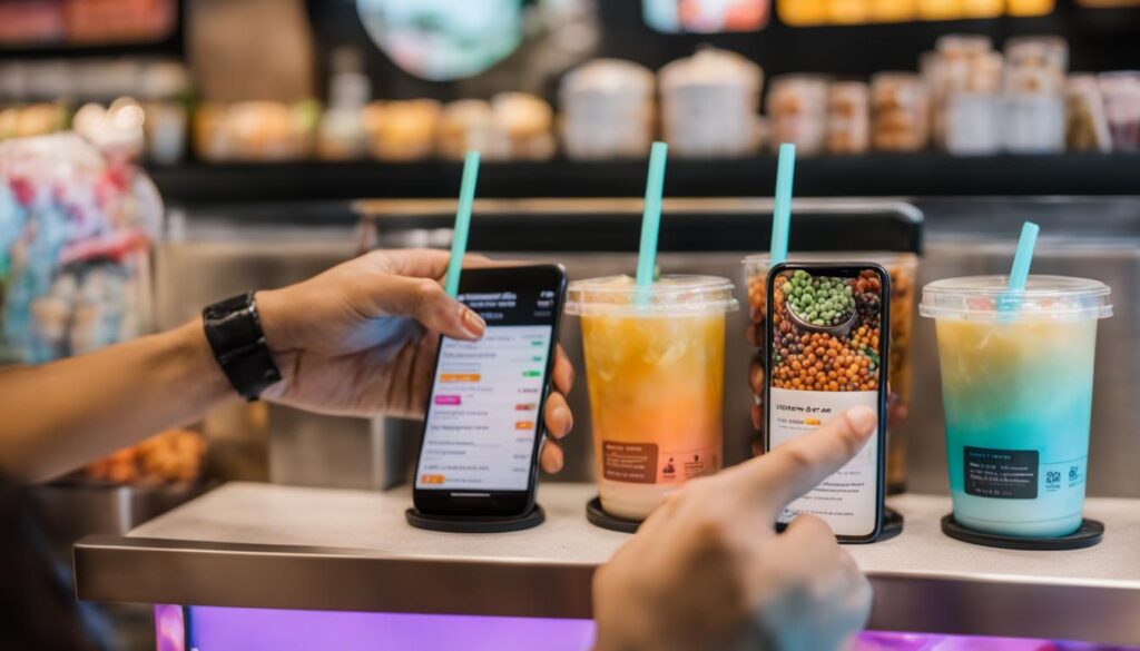 Ordering Boba Tea Ordering Boba Tea
