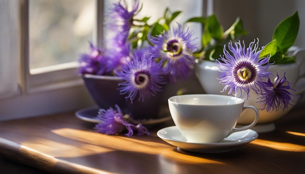 Passionflower tea Passionflower tea