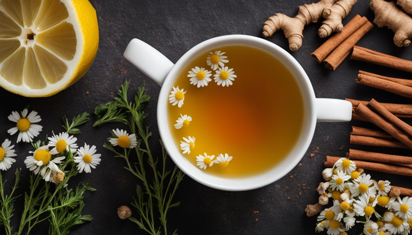 chamomile tea for flu