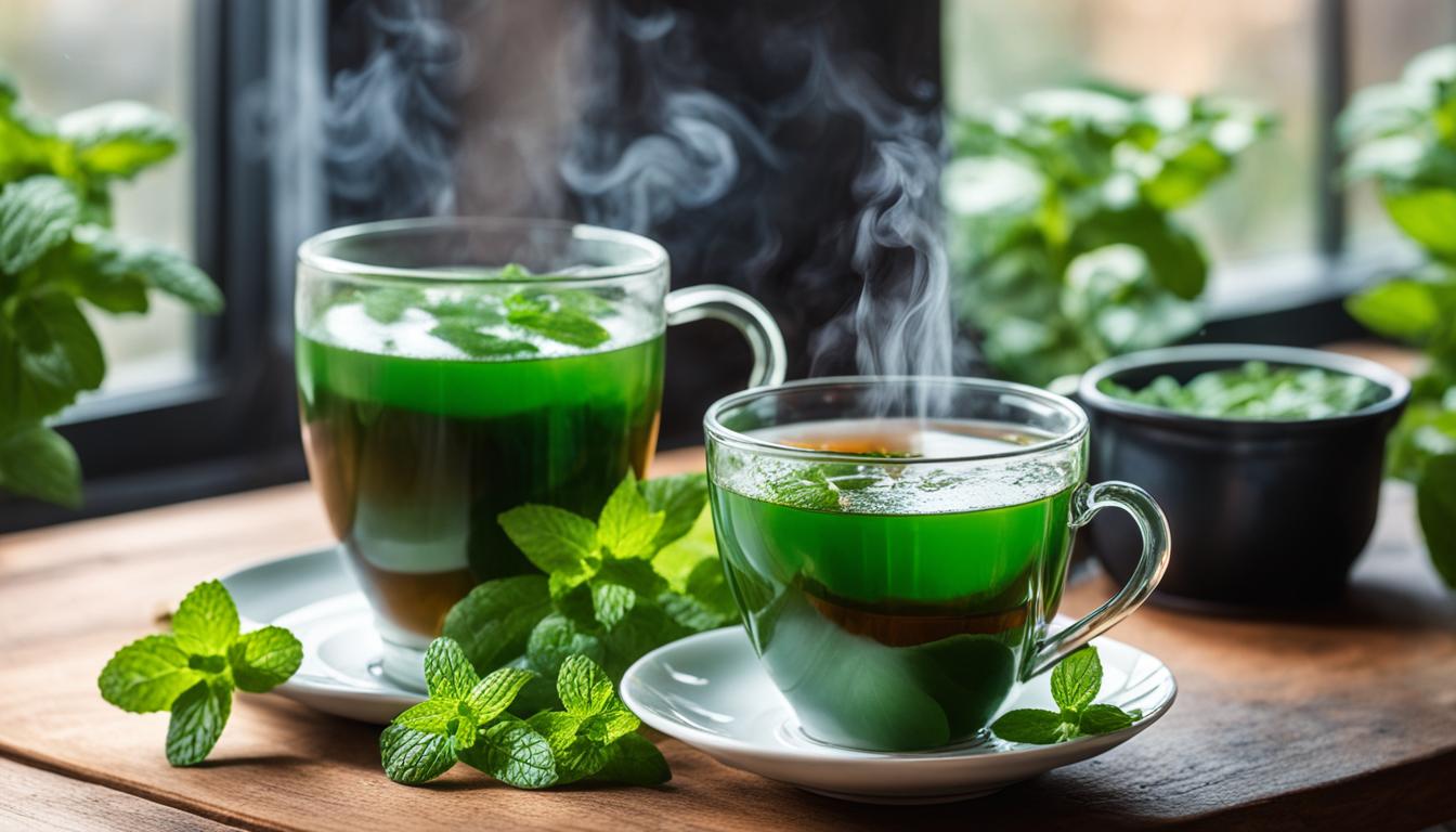 spearmint tea for bloating
