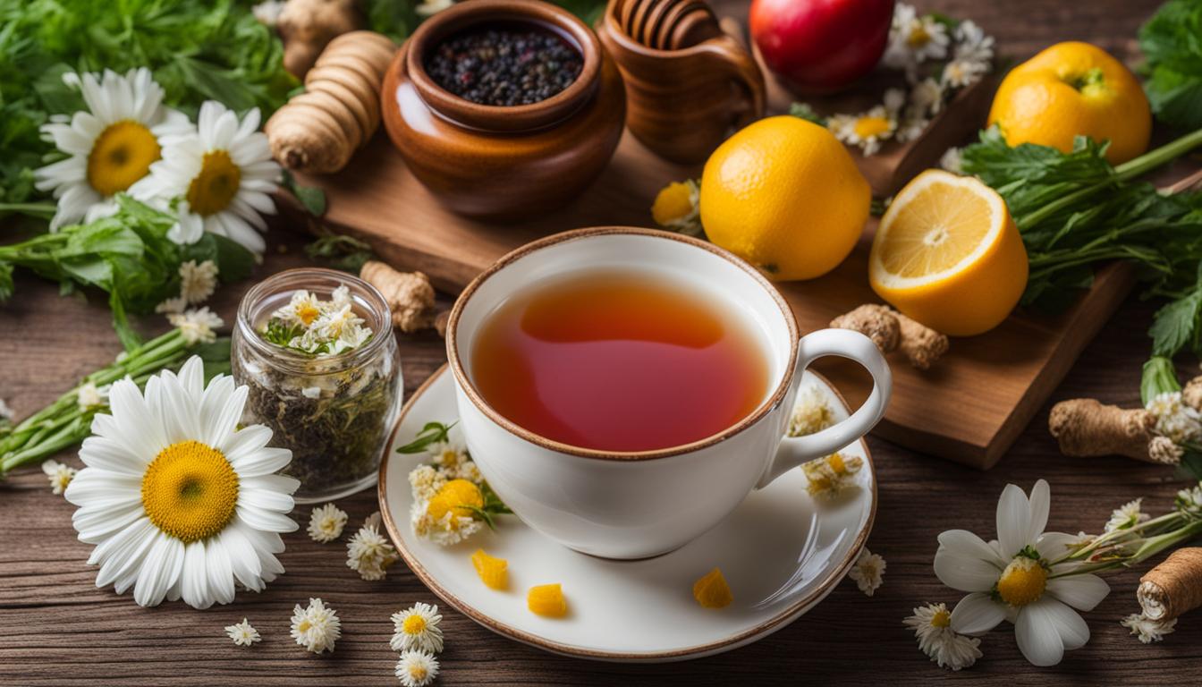tea for allergic reaction
