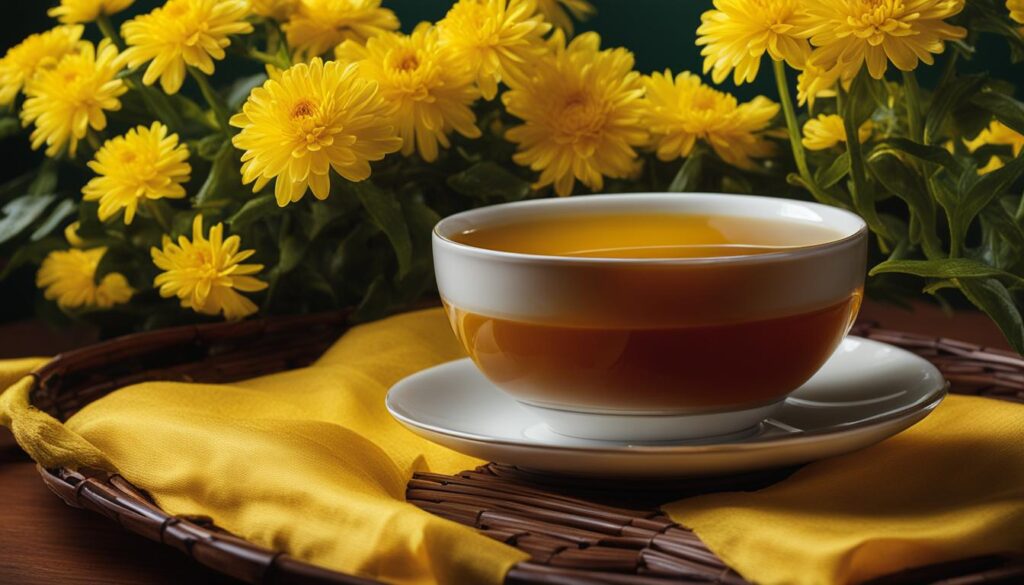 yellow tea yellow tea