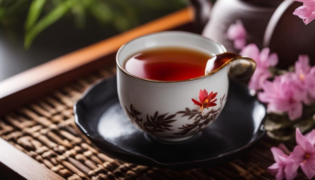 A cup of Keemun Tea