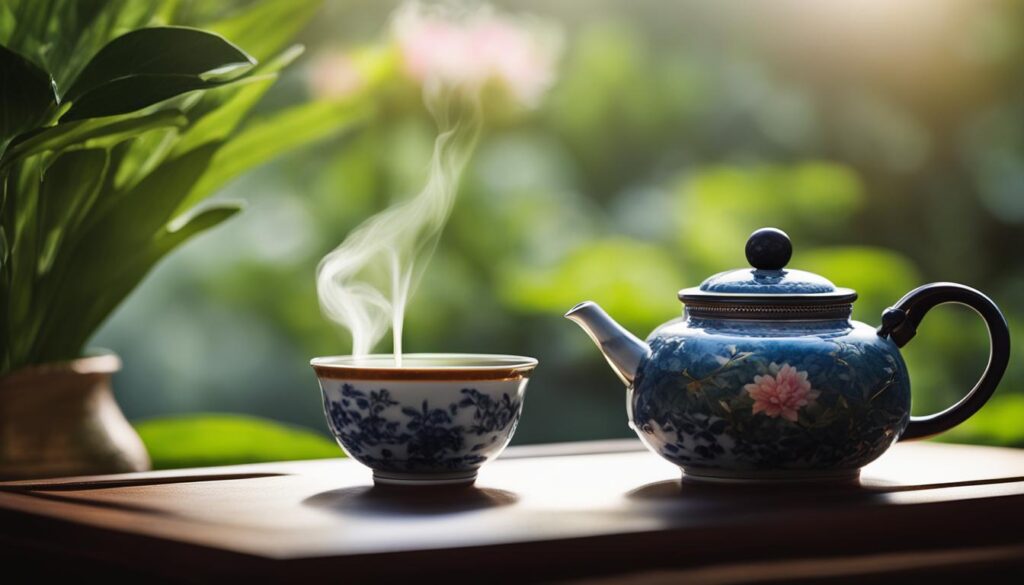 Tieguanyin Tea brewing image