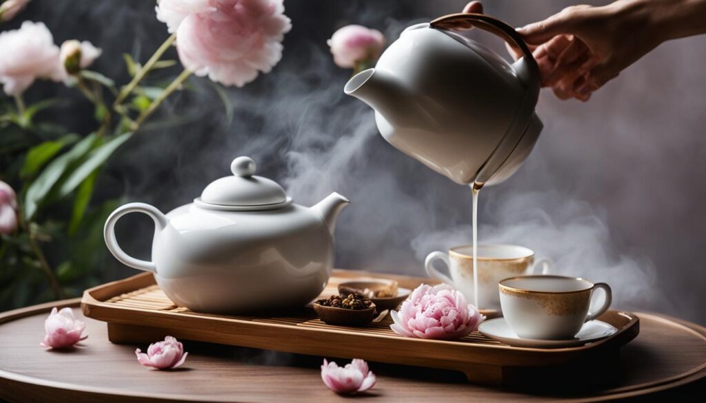 White Peony tea tradition