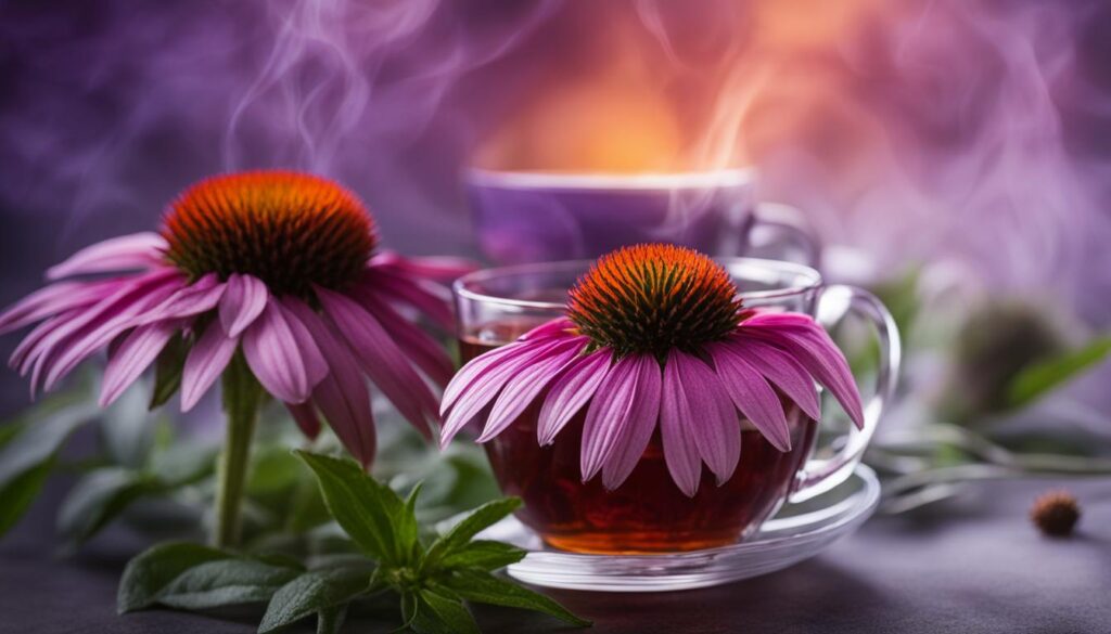 echinacea tea for immune health
