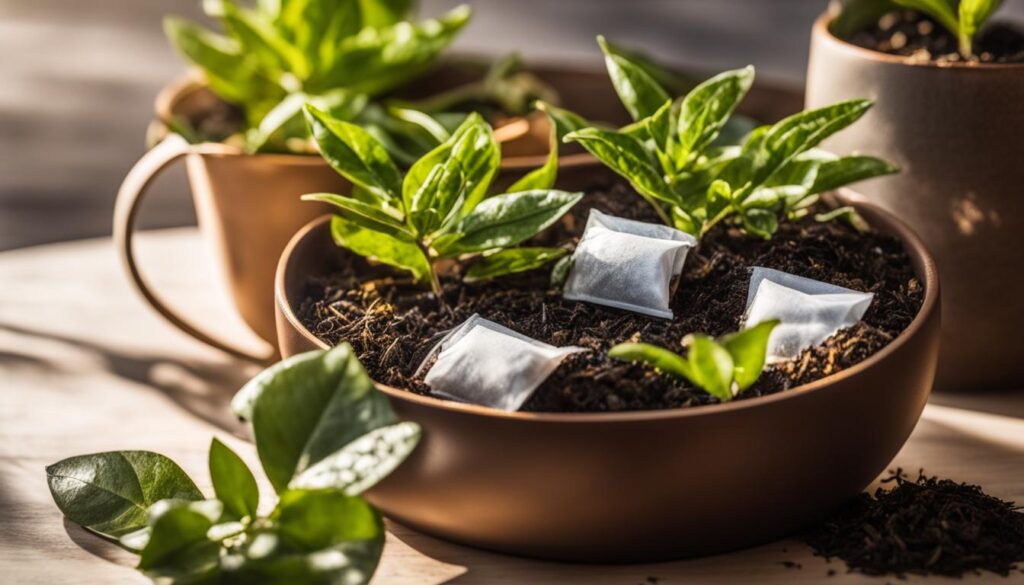 tea bags as natural fertilizer